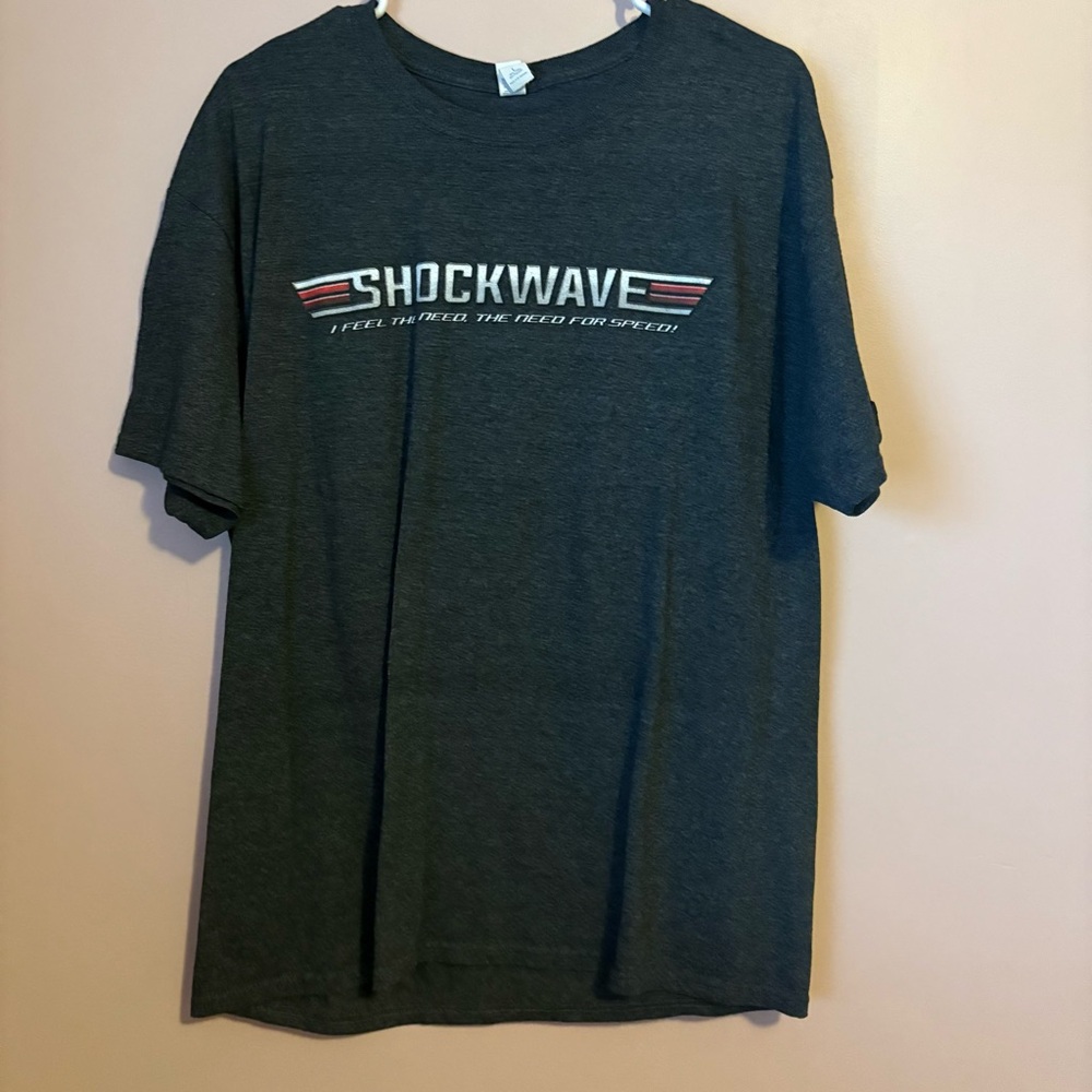 💙Jerzees Shockwave Gray Short Sleeve Tee